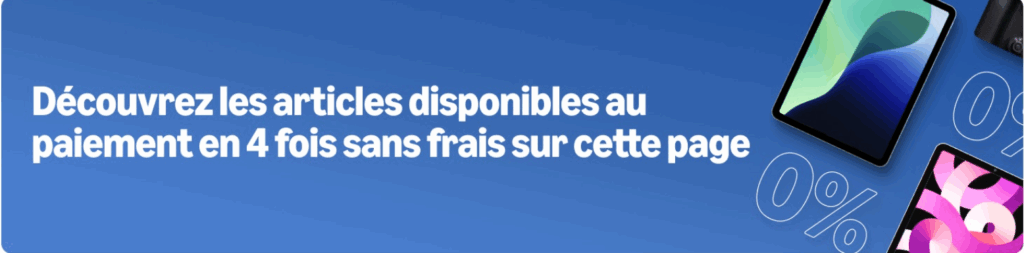 BOCK-UPDATE | Actualités, Tech & Lifestyle amazon paiement en 4x sans frais