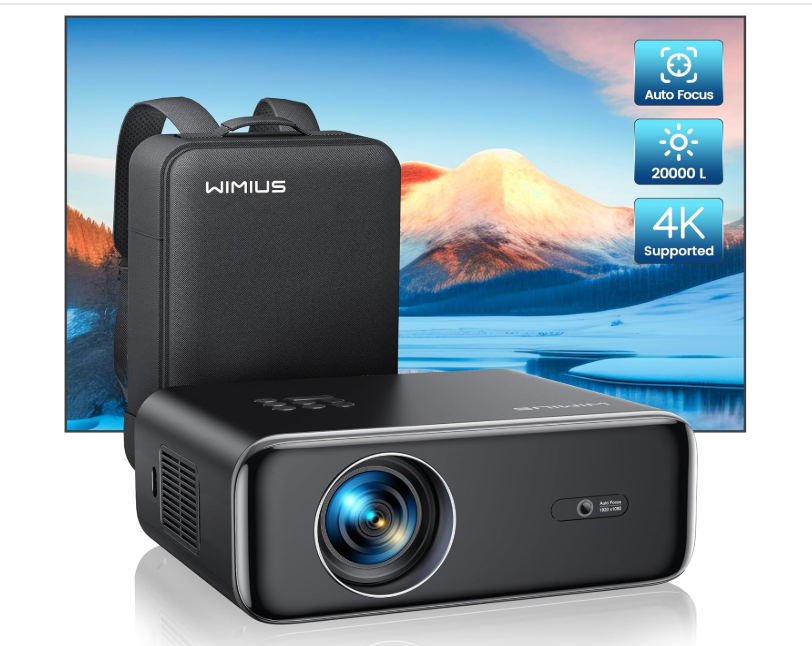BOCK-UPDATE | Actualités, Tech & Lifestyle 💖【Technologie AI Innovante de Mise Au Point et de Correction Trapézoïdale Automatique】Ce vidéoprojecteur 4k wifi bluetooth full hd 1080P est doté d'une dernière technologie AI de mise au point et de correction trapézoïdale automatique sur le marché. Même si vous déplacez fréquemment la position, il peut automatiquement se concentrer sur l'écran en quelques secondes, reconnaître et ajuster automatiquement l'image sur un rectangle, Que vous souhaitiez une projection latérale/au plafond, c'est très pratique.(Note: Les produits de notre marque WiMiUS sont tous livrés par la logistique Amazon, uniquement par le mode de livraison Amazon)